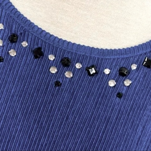 Alfred Dunner Top Petite Medium - Picture 5 of 7